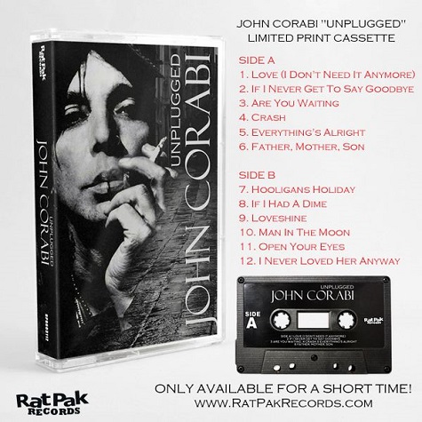 JOHN CORABI "UNPLUGGED" LTD PRINT CASSETTE TAPE (PRE-ORDER)